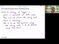 DiffEQ Section 12 2 part 1 The Wave Equation and a Vibrating String