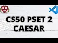 CS50 CAESAR PROBLEM SET 2 SOLUTION