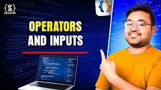 Java basics - Inputs and Operators Java plus DSA Placement FAANG