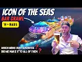 ICON of the SEAS Bar Crawl with menus