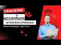 Cracking the Accenture ReactJS Interview 2-5 Years Experience My Journey Tips