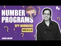 NUMBER PROGRAMS SPY NUMBER ICSE 9 10 Anjali Ma am