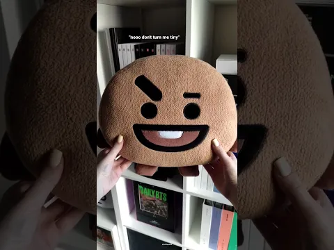 Download MP3 'Nooo don't turn me tiny!!!' ♡ #bts #bt21 #shooky