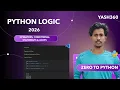 Python Day 2 2026 Operators Logical Operators Conditions Loops Explained for Beginners