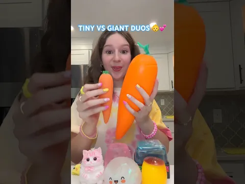 Squishy NeeDoh Duos in my Fidget Collection! 👯‍♀️💕🥕*squishy challenge*