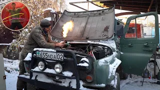 UAZ On Fire – UAZ 452 Lifting
