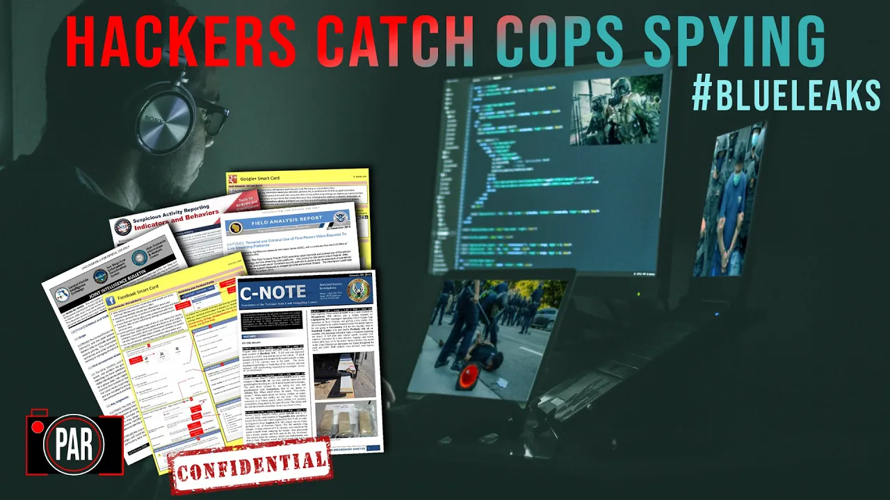 Mainstream media misses damning evidence in Blueleaks police data dump
