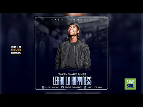 Download MP3 Lerao La Hapiness - Taken Wabo Rinee (Official Audio 2022)