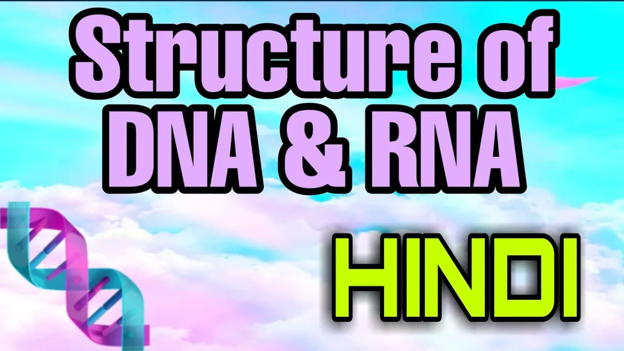 Structure of DNA & RNA ( Hindi)