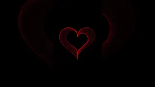 heart particle animation using h