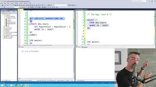 Implicit Transactions And RCSI