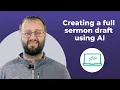 Easy Sermon Prep Free AI Tools for Church Leaders ChatGPT for Churches