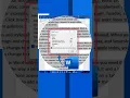 Access the Word Count feature using Keyboard Keys in MS word MS Word Word Count