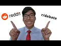 Answering debate questions on the debate reddit