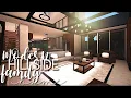 ROBLOX Bloxburg Modern Hillside Family Home 100k No Large Plot House Build