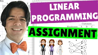 Linear Programming Assignment with Excel Solver Network Flows Part 2