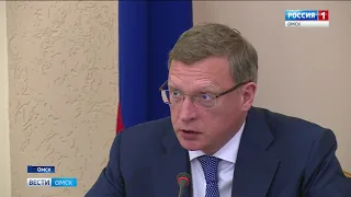 Губернатор Александр Бурков выступил против приватизации Омской топливной компании