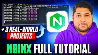 Nginx Full Tutorial With 3 Real-World Projects