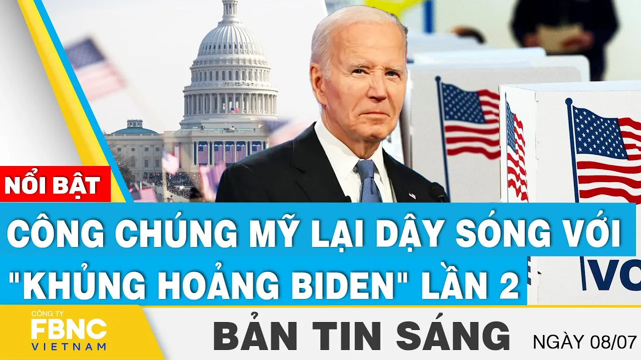 Outline Video Tin Sáng 8/7 | Tổng thống Biden lại khiến người dân sốc lần 2 | FBNC