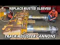 Download Lagu Replacing Rusted Sleeves on a D10 Dozer Track Adjuster Cannons