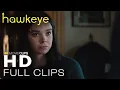 Kate tells Clint what she saw during the battle of New York Hawkeye Series Disney