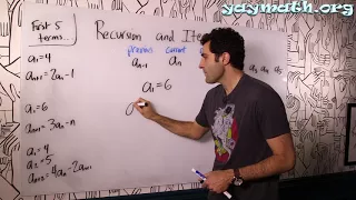 Algebra 2 - Recursion and Iteration part 1 of 2