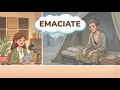Lagu EP.028 – “Emaciate” | GRE Vocabulary Podcast | WordBuddy-GRE-Cast