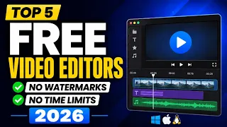 Top 5 Best FREE EDITING Software 2026