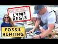 Fossil Hunting at Lyme Regis in Dorset
