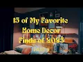15 Favorite Home Decor Finds of 2025 Thrifted Vintage Cozy Part II