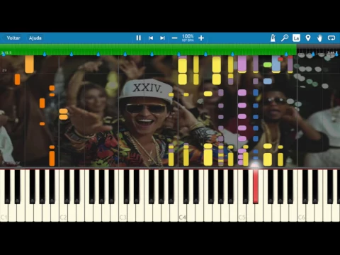 Download MP3 24K Magic - Bruno Mars - FREE MIDI INTRUMENTAL DOWNLOAD - KARAOKE