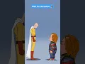 Saitama vs villain character Rocks Paper Scissor challenge part 4