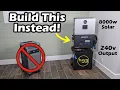 Build Your Own AFFORDABLE 240v Battery Backup Mobile Cart Using the EG4 6000XP LFP Battery