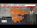 Monitoring potential for severe storms this evening