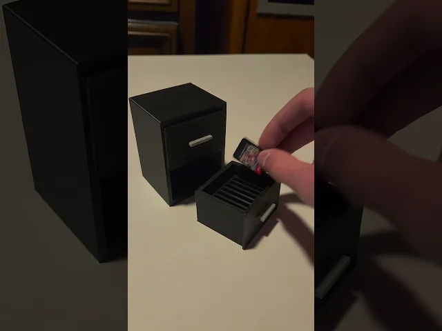 Nintendo switch cartridge Nightstand Insert video thumbnail