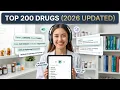 Master the Top 200 Drugs for 2026 Narrated Flashcards Dispense Instructions