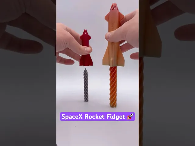 Spacex falcon Spiral Passthrough Fidget video thumbnail