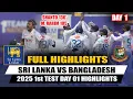 Download Lagu SRI LANKA VS BANGLADESH1st TEST  DAY 1  FULL HIGHLIGHTS Bangladesh vs Sri Lanka  | SL VS BAN