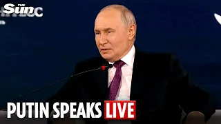 LIVE: Putin delivers keynote economic speech