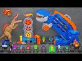 Download Lagu Hot Wheels Collection Unboxing Toy Review ASMR | Hot Wheels City Ultimate T-Rex Transporter Playset