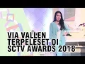 Tak Hanya Astrid Tiar, Via Vallen Juga Terpeleset saat Tampil di SCTV Awars 2018
