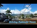 Kaimuki Town Honolulu Oahu Hawaii 4K Driving