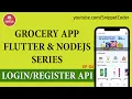 Grocery App - Flutter NodeJS