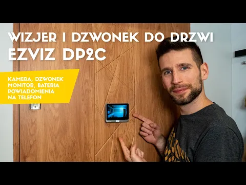 Download MP3 Bezprzewodowy wizjer i dzwonek do drzwi - EZVIZ DP2C - miesiąc testów