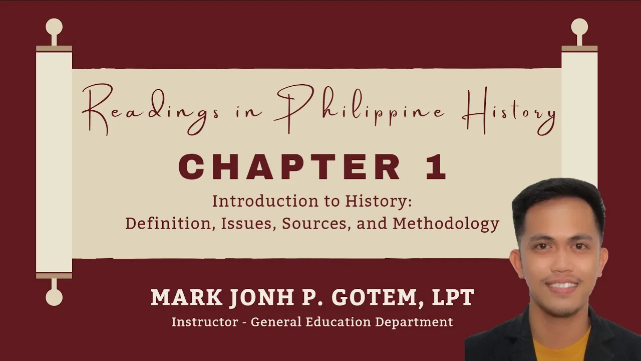 RPH, Chapter 1: Introduction to History Part 1