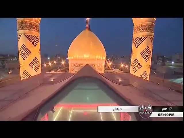 ⁣أذان بمقام الحجاز| السيد حيدر جلوخان | العتبة الحسينية المقدسة.