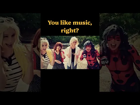 You like music, right? DJ PON | Ladybug & Adrien & ChloΓ© & Lila #cosplay | Miraculous #mlb