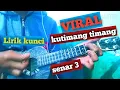 Download Lagu Lirik kunci dan Chord senar 3 Lagu Kutimang Adikku Sayang - Ipank  by yp art official