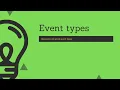 Splunk Discussion on Event types knowledge object findtypes command