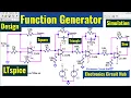 Design and Simulation of function generator in ltspice
